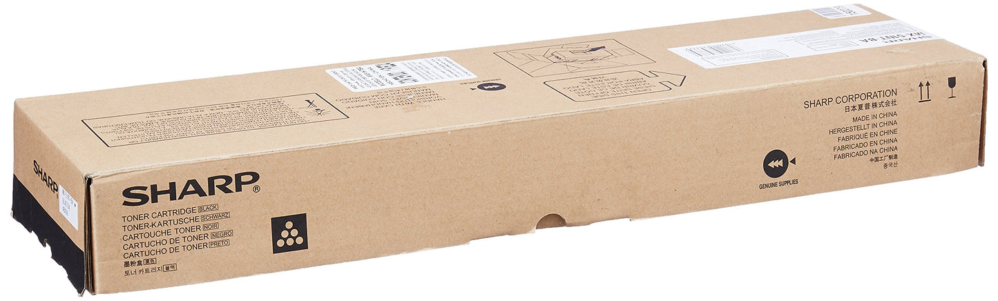 Sharp Black Toner Cartridge for Use in Mx4110n Mx4111n Mx5110n Mx5111n Estimated (MX51NTBA)