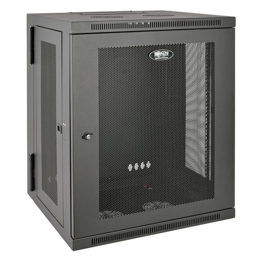 TRIPP LITE 15U Wall Mount Rack Enclosure Server Cabinet Hinged