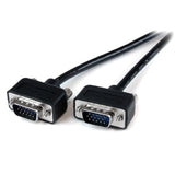 StarTech.com 6 ft. (1.8 m) VGA to VGA Cable - HD15 Male to HD15 Male - Coaxial High Resolution - Low Profile - VGA Monitor Cable (MXT101MMLP6)