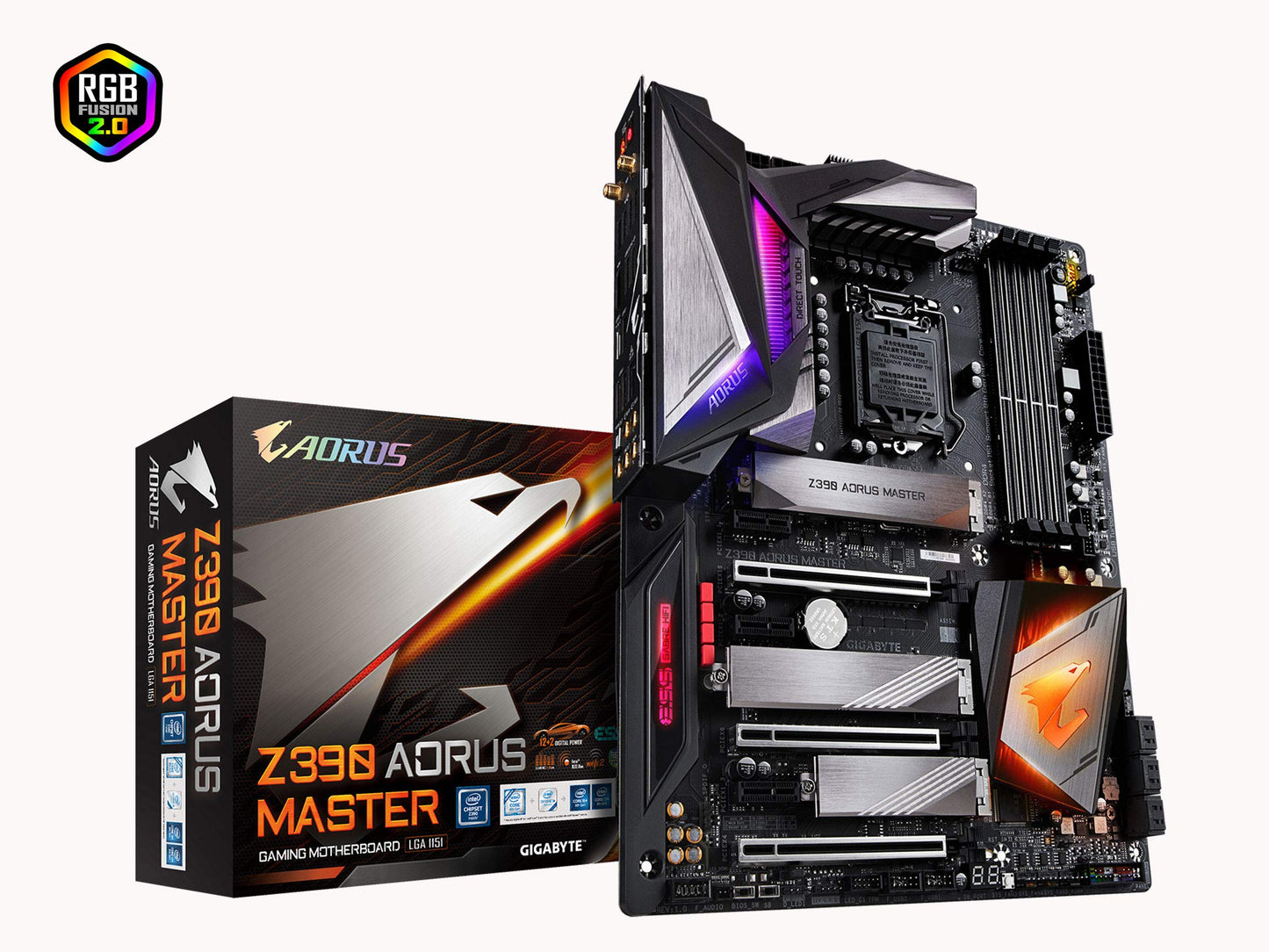 Gigabyte Z390 AORUS Master (Intel LGA1151/Z390/ATX/3xM.2 Thermal Guard/Onboard AC Wi-Fi/ESS Sabre DAC/Gaming Motherboard)