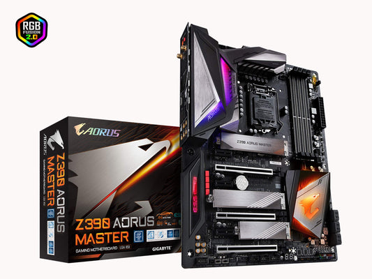 Gigabyte Z390 AORUS Master (Intel LGA1151/Z390/ATX/3xM.2 Thermal Guard/Onboard AC Wi-Fi/ESS Sabre DAC/Gaming Motherboard)