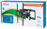 Manhattan Universal Basic LCD Full Motion Wall Mount Black 461344