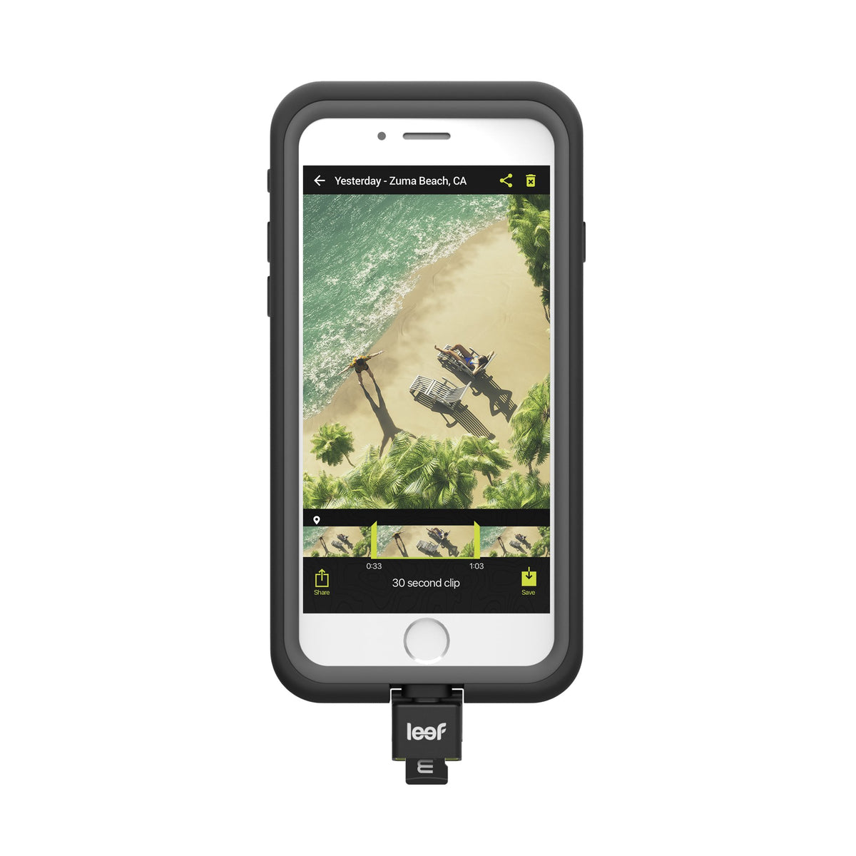 Leef LIAC30KK000A1 Leef iAccess 3 iOS microSD Card Reader for iPhone and iPad,