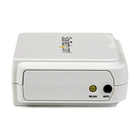 StarTech.com 1-Port Wireless N USB 2.0 Network Print Server - 10/100 Mbps Ethernet USB Printer Server Adapter - Windows 10 - 802.11 b/g/n (PM1115UW)