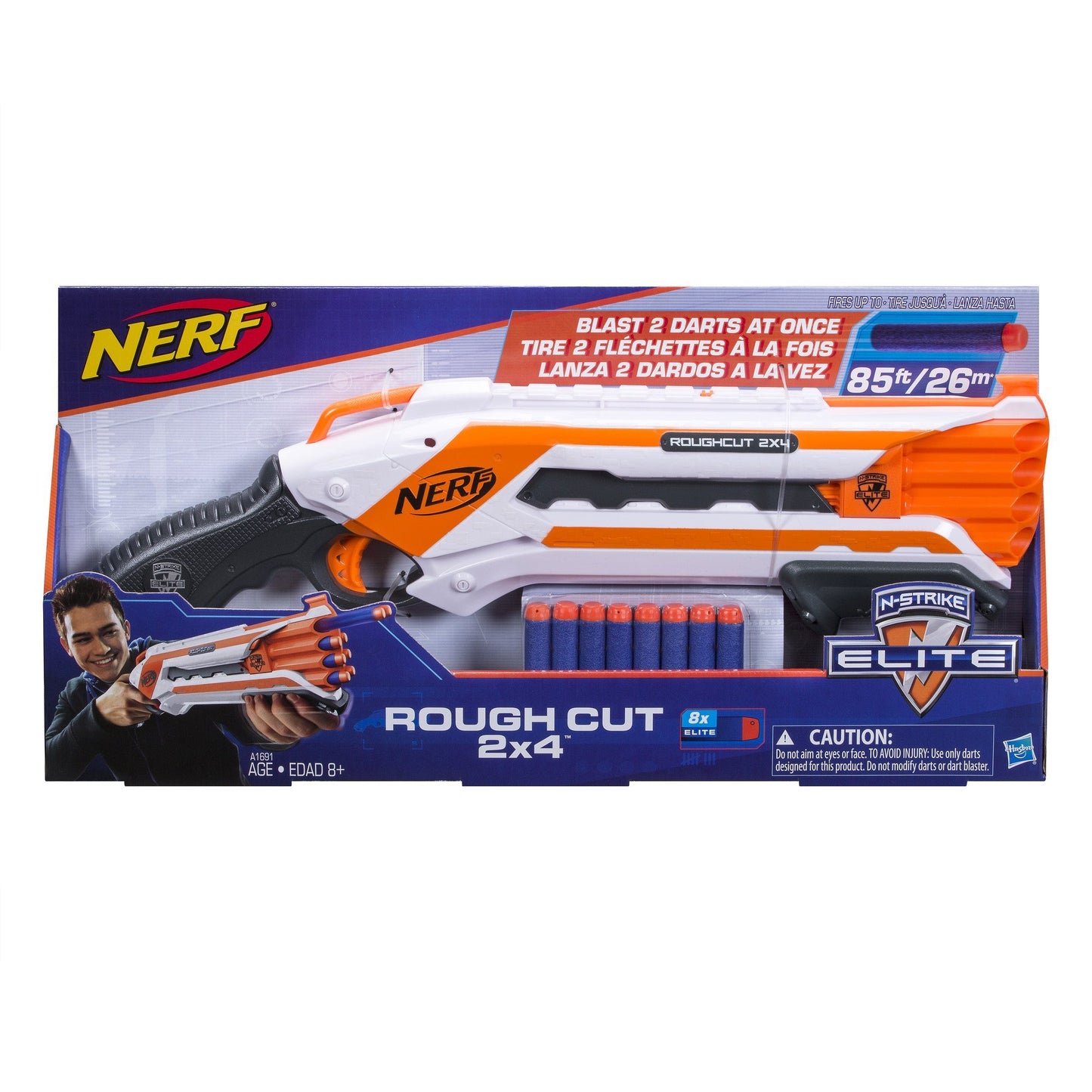 Nerf N-Strike Elite Rough Cut 2X4 Blaster