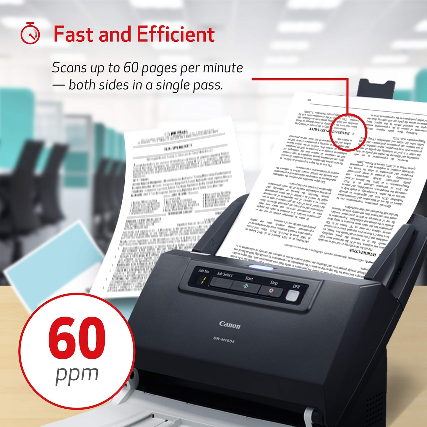 Canon DR-M160II Document Scanner