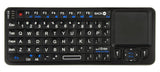 VisionTek CandyBoard Wireless 2.4GHZ RF Mini QWERTY Keyboard with Universal IR TV Remote Control - 900507
