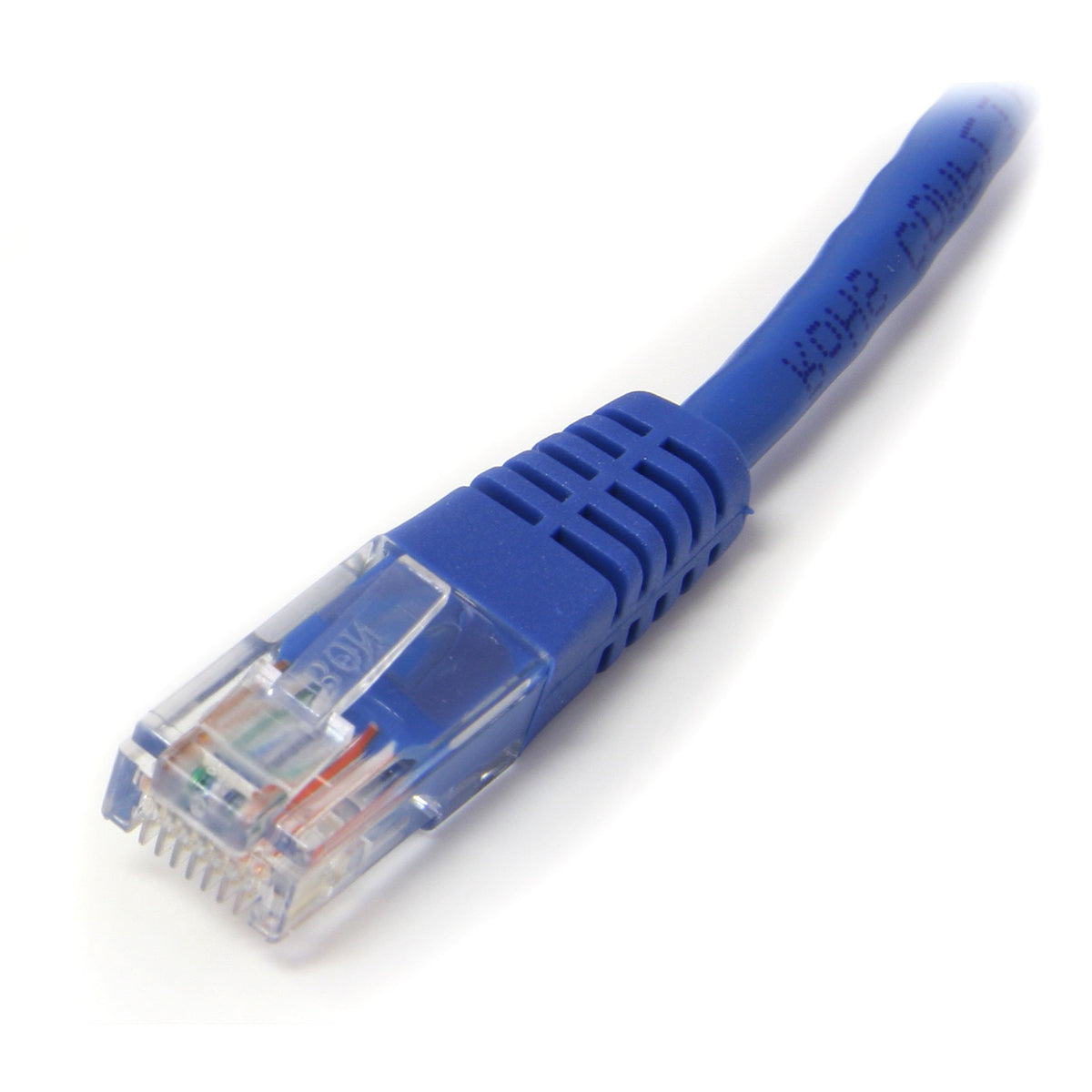 StarTech.com M45PATCH10BL Blue Molded RJ45 UTP Cat 5e Patch Cable, 10-Feet