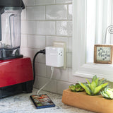 CyberPower P2WU Professional Surge Protector, 500J/125V, 2 Outlets, 3 USB-A Charge Ports, White Wall Tap