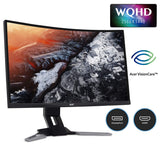 Acer XZ321QU bmijpphzx 31.5" Curved WQHD (2560 x 1440) Monitor with AMD FREESYNC Technology | 1ms | 144Hz Refresh | HDR Ready | (Display Port, Mini Display Port & 2 x HDMI Ports)