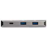 StarTech.com 3-Port USB-C Hub with LAN Port - 10Gbps - 2X USB-A & 1x USB-C (HB31C2A1CGB)