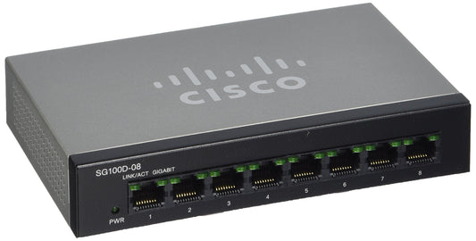8port Sg100d-08 Unmanaged Gigabit Desktop Switch