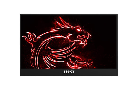 MSI Frameless Bezel Glass Surface 1920 X 1080 USB/HDMI Smart Cover Included IPS Portable Monitor (Optix MAG161V)