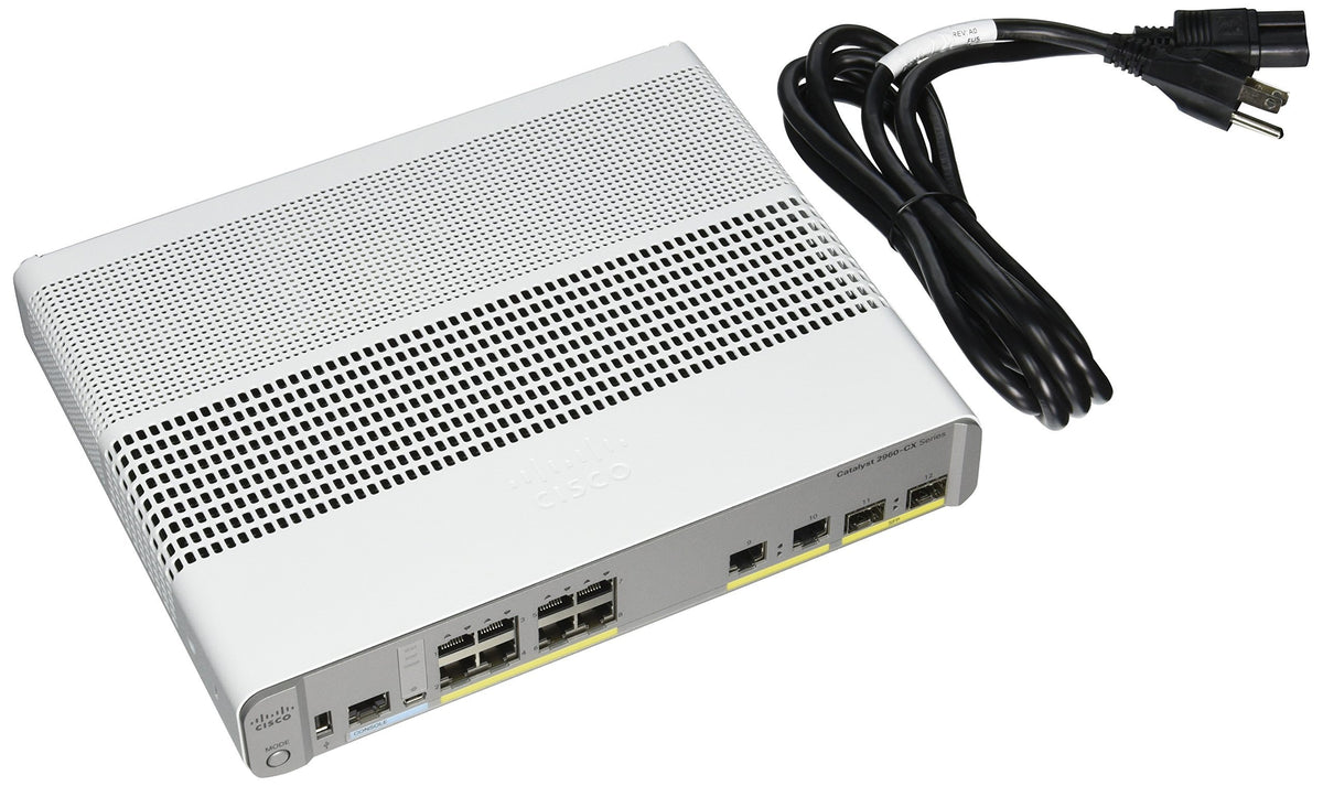 Cisco WS-C2960CX-8TC-L Catalyst 2960-CX 8 Port Data LAN Base
