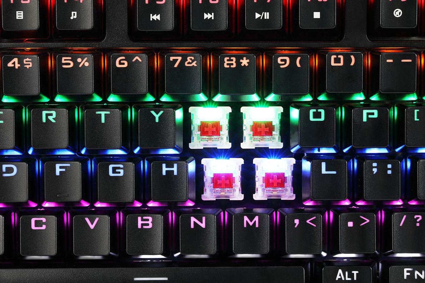 Adesso EasyTouch 640EB Multi-Color Mechanical Gaming Keyboard