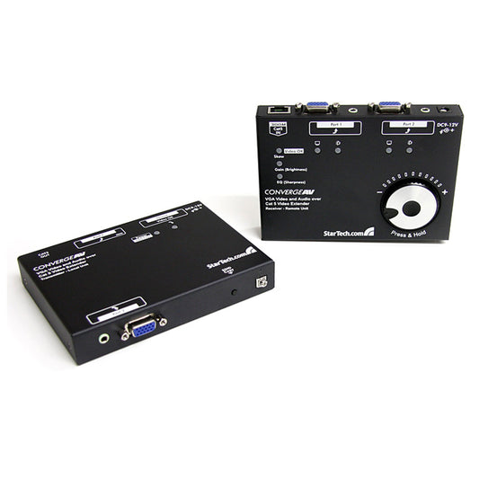 StarTech.com Long Range VGA over Cat5 Video Extender 300m / 950 ft - 1920x1080 (ST122UTPAL)