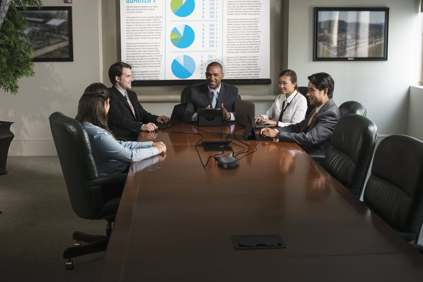 Belkin Conference Room Power Center with 4 Surge Outlets and 8 USB Charging Ports