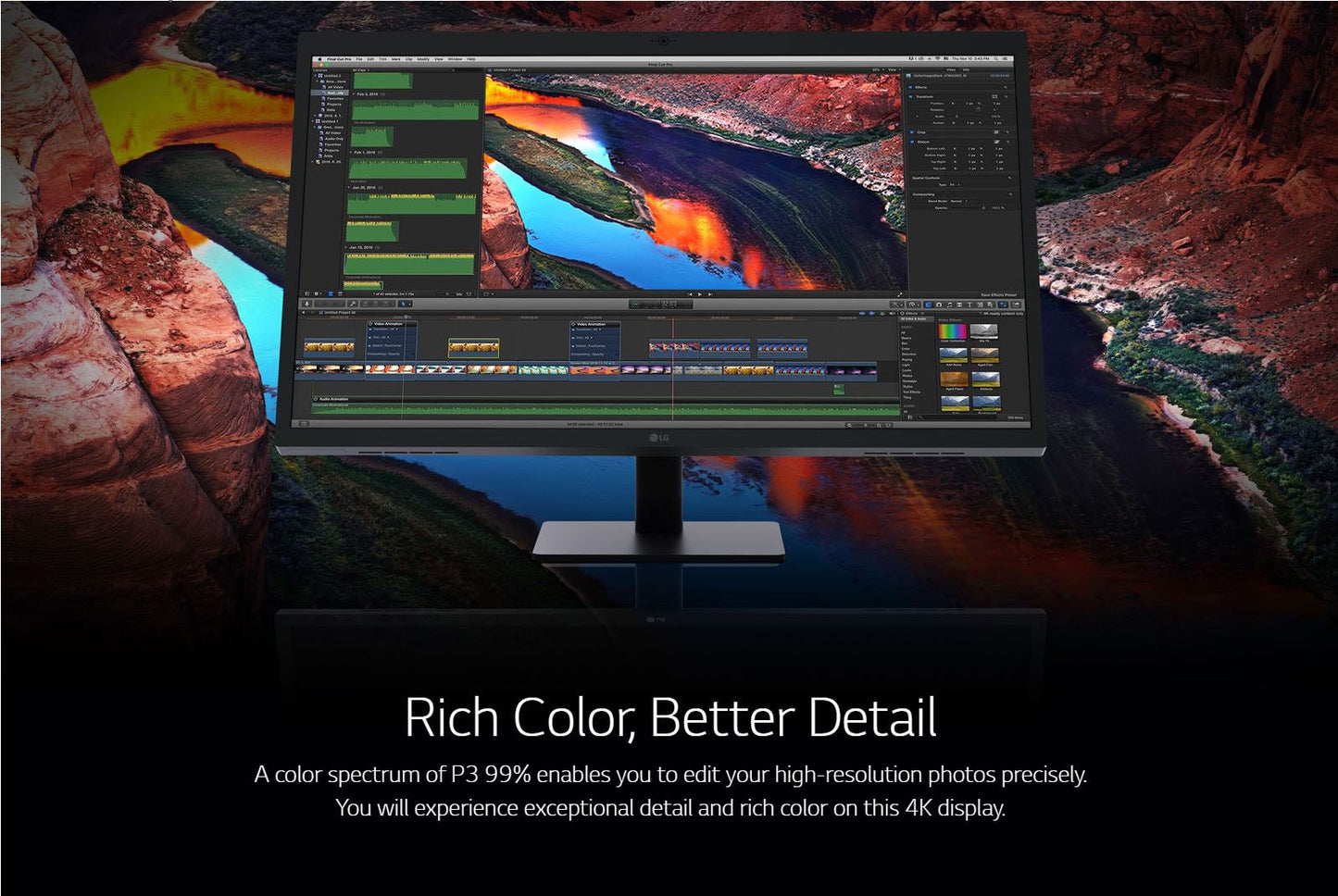 Refurbished LG 22" 22MD4KA UltraFine 4K (4096 x 2304) IPS LED Monitor (21.5" Diagonal) for MacBook Pro -International Version-
