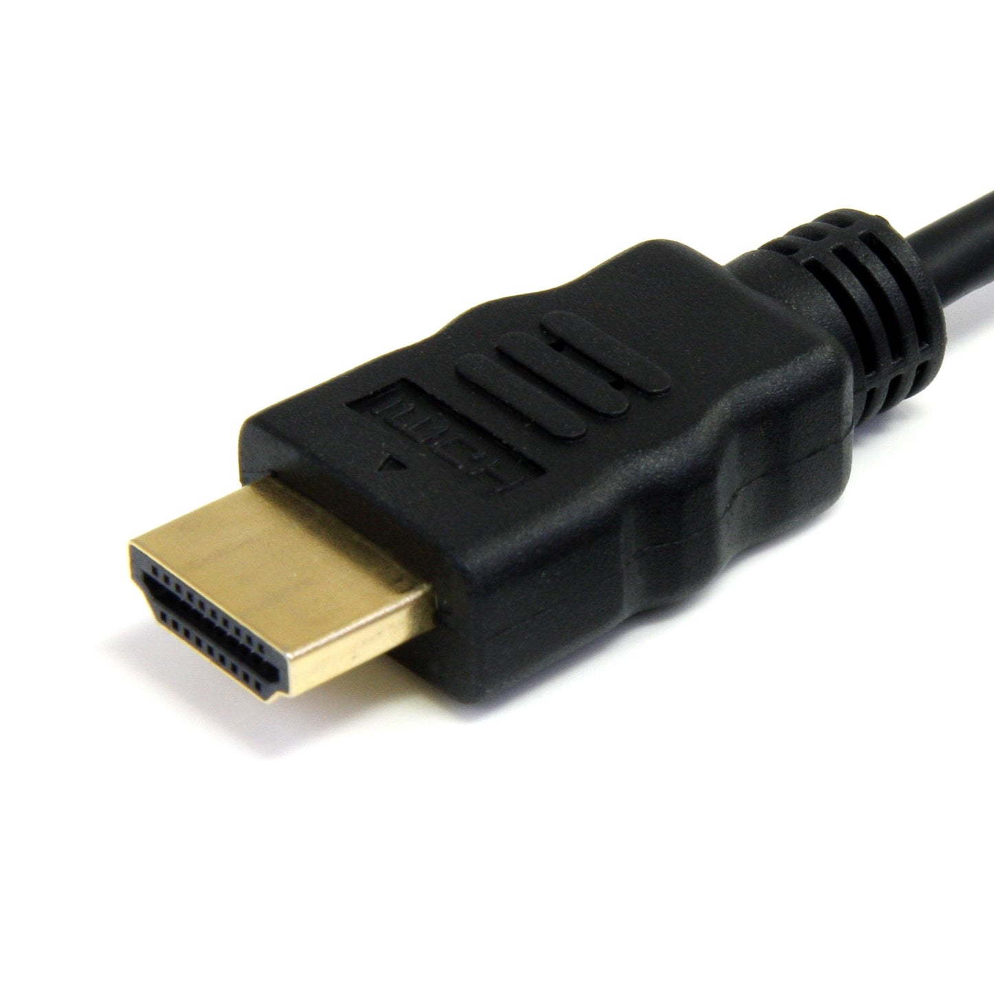 StarTech.com HDMIADMM3 High Speed HDMI Cable with Ethernet HDMI to HDMI Micro, M/M, 3-Feet (Black)