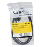StarTech.com 6 ft. (1.8 m) VGA to VGA Cable - HD15 Male to HD15 Male - Coaxial High Resolution - Low Profile - VGA Monitor Cable (MXT101MMLP6)