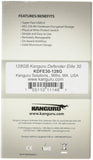 Kanguru Defender Elite30, Hardware Encrypted, Secure, SuperSpeed USB 3.0 Flash Drive, 128G