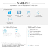 HP Pavilion Desktop Computer, Intel Core i5-7400, 8GB RAM, 1TB Hard Drive, 16GB Intel Optane, Windows 10 (570-p050, Black)