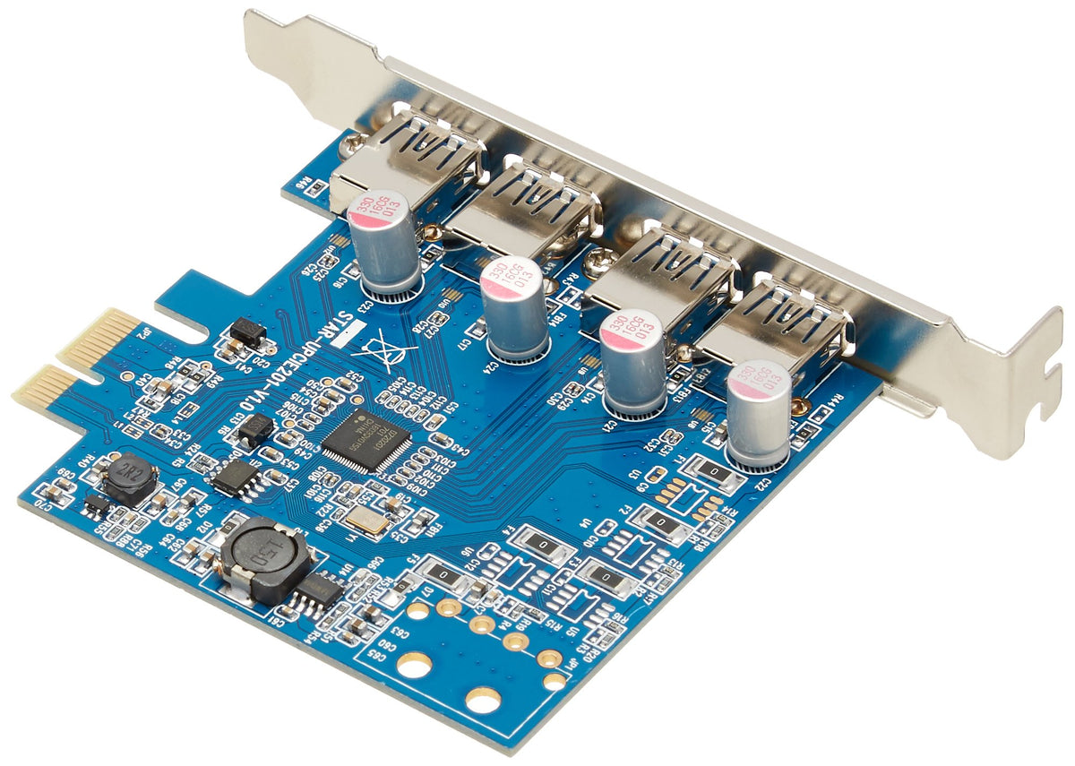 VisionTek 900870 4 Port USB 3.0 x1 PCIE Internal Card for PC & Server