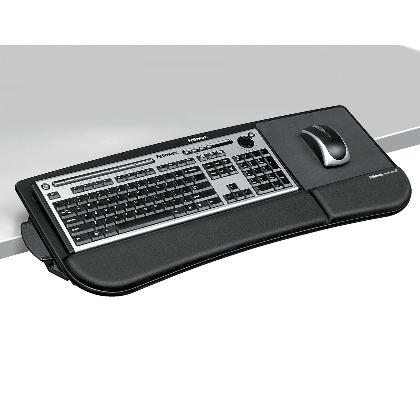 Fellowes Tilt 'n Slide Keyboard Manager, Black