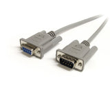 StarTech.com MXT100 Straight Through Serial Cable, DB9 M/F, 6-Feet