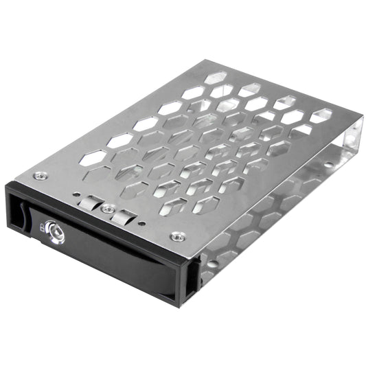 STARTECH 2.5" Hot Swap Hard Drive Tray, Extra SSD/HDD Drive Tray for One-Bay and Four-Bay Backplanes (SATSASBP125/SATSASBP425)