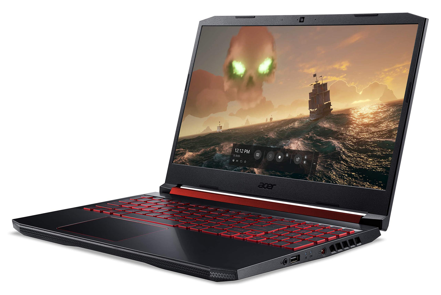 Acer Nitro, 15" FHD IPS, Ci5 9300H, 8GB, 256GB SSD, GTX1050, Windows 10, Black/Red