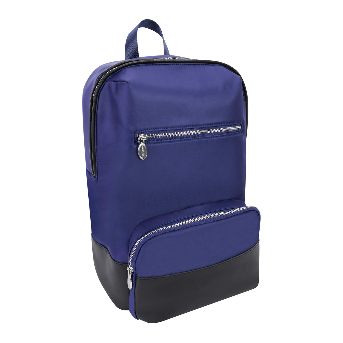 McKlein 18597 USA Brooklyn Nylon Contour Backpack Navy