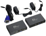 Usb Vga Kvm Console Extender Over a Cat5/6 Utp Cable