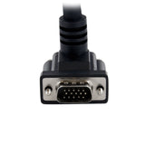 StarTech.com 6 ft Coax High Resolution 90° Down Angled VGA Monitor Cable - HD15 M/M (MXT101MMHD6)