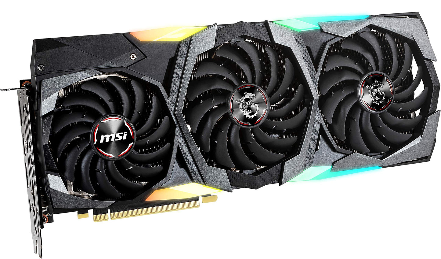 MSI Gaming GeForce RTX 2080 Super 8GB GDRR6 256-Bit HDMI/DP Nvlink Tri-Frozr Turing Architecture Overclocked Graphics Card (RTX 2080 Super Gaming X Trio)
