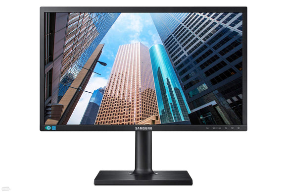 Samsung SE450 Series 23.6 inch FHD 1920x1080 Desktop Monitor for Business with DisplayPort, DVI, VGA, VESA mountable, 3-Year Warranty, TAA (S24E450DL)