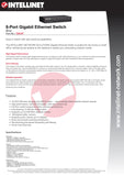Intellinet 530347 8-Port Gigabit Desktop Ethernet Switch