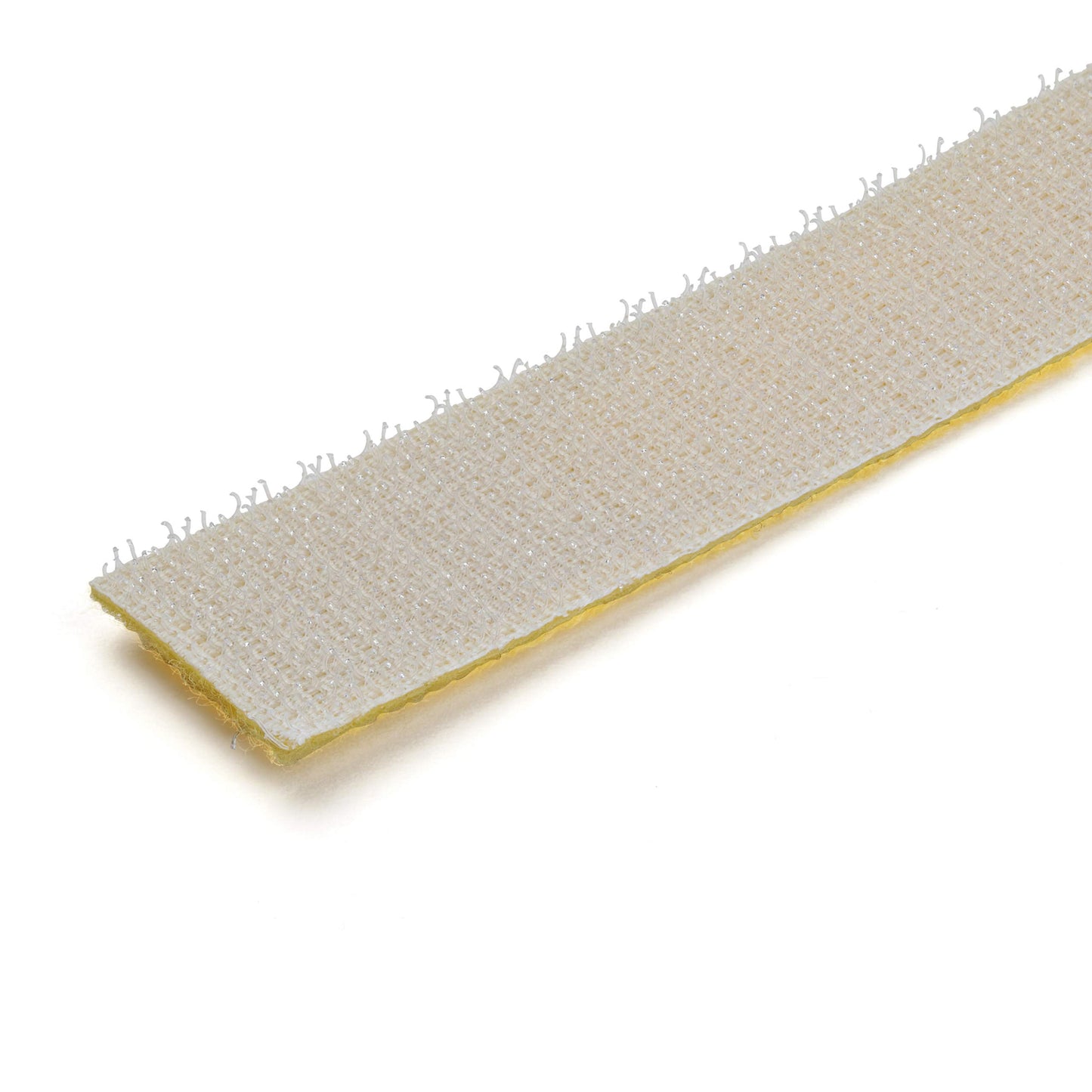 Hook and Loop Tape - 100 ft. - Reusable Adjustable Cable Ties - Yellow (HKLP100YW)