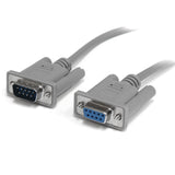 StarTech.com 10 ft DB9 RS232 Serial Null Modem Cable F/M - Null modem cable - DB-9 (M) to DB-9 (F) - 10 ft - SCNM9FM