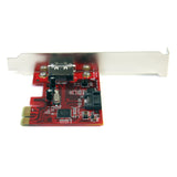 StarTech.com 1x eSATA + 1x SATA 6 Gbps PCI Express SATA Controller Card Adapter - eSATA Controller - PCIe eSATA (PEXSAT31E1)