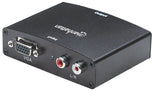 Manhattan 177351 VGA to HDMI Converter (Black)