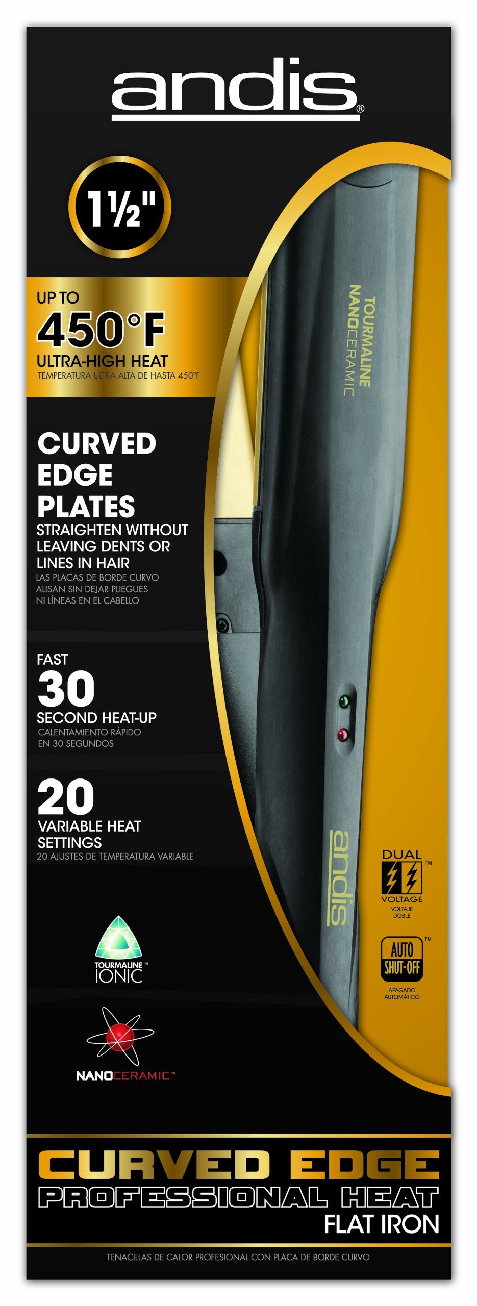 Curved Edge Professional Heat