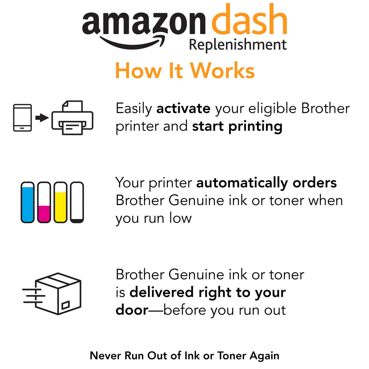Brother Genuine TN227C, High Yield Toner Cartridge,  Replacement Cyan Toner, Page Yield Up to 2,300 Pages, TN227, Amazon Dash Replenishment Cartridge