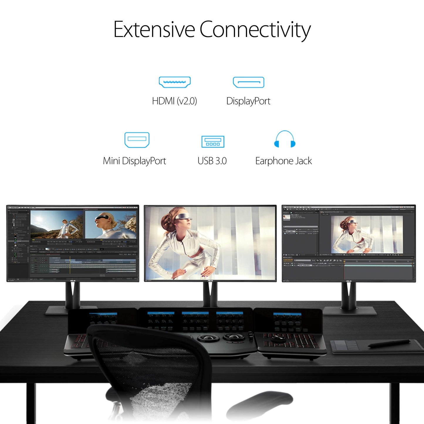 ASUS PA328Q 32" Ergonomic Back-lit LED Monitor