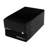 StarTech.com USB 3.0 eSATA Dual 3.5 SATA III Hard Drive RAID Enclosure w/ UASP and Fan - Black - Multi Bay 3.5" SATA HDD Enclosure w/ UASP (S3520BU33ER)