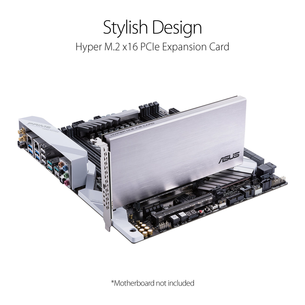 ASUS Hyper M.2 x16 Card Expansion NV Me M.2 Drives and Speed up to 128Gbps Components