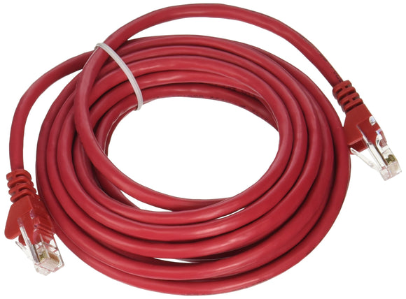 Belkin A3L791-15-RED-S 15-Feet CAT 5E RJ45 Patch Cable (Red)