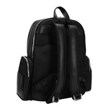 McKlein 18365 USA Cumberland 17" Nylon Dual Compartment Laptop Backpack Black