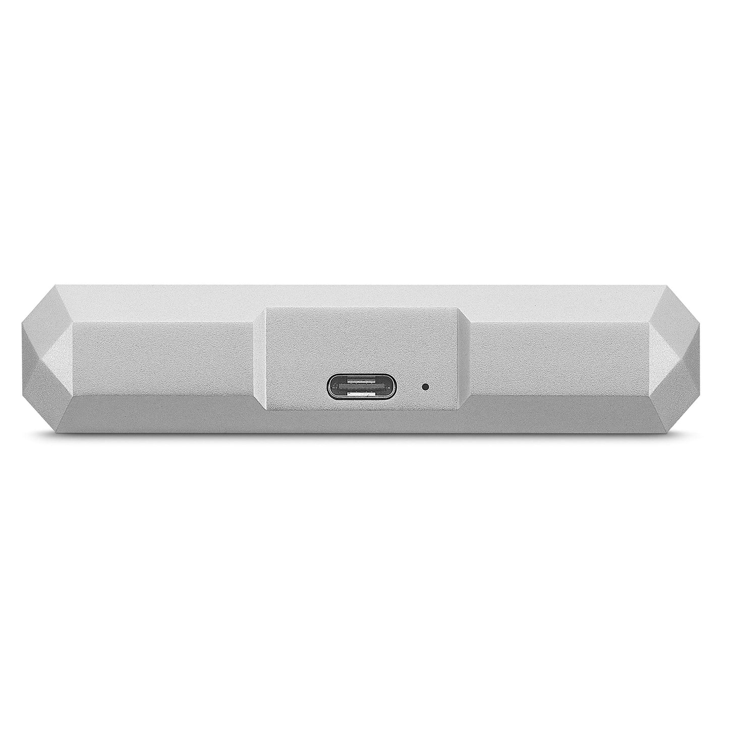 LaCie Mobile Drive 5TB External Hard Drive Portable HDD - Moon Silver USB-C USB 3.0 Thunderbolt 3, for Mac and PC Desktop, 1 Month Adobe CC (STHG5000400)