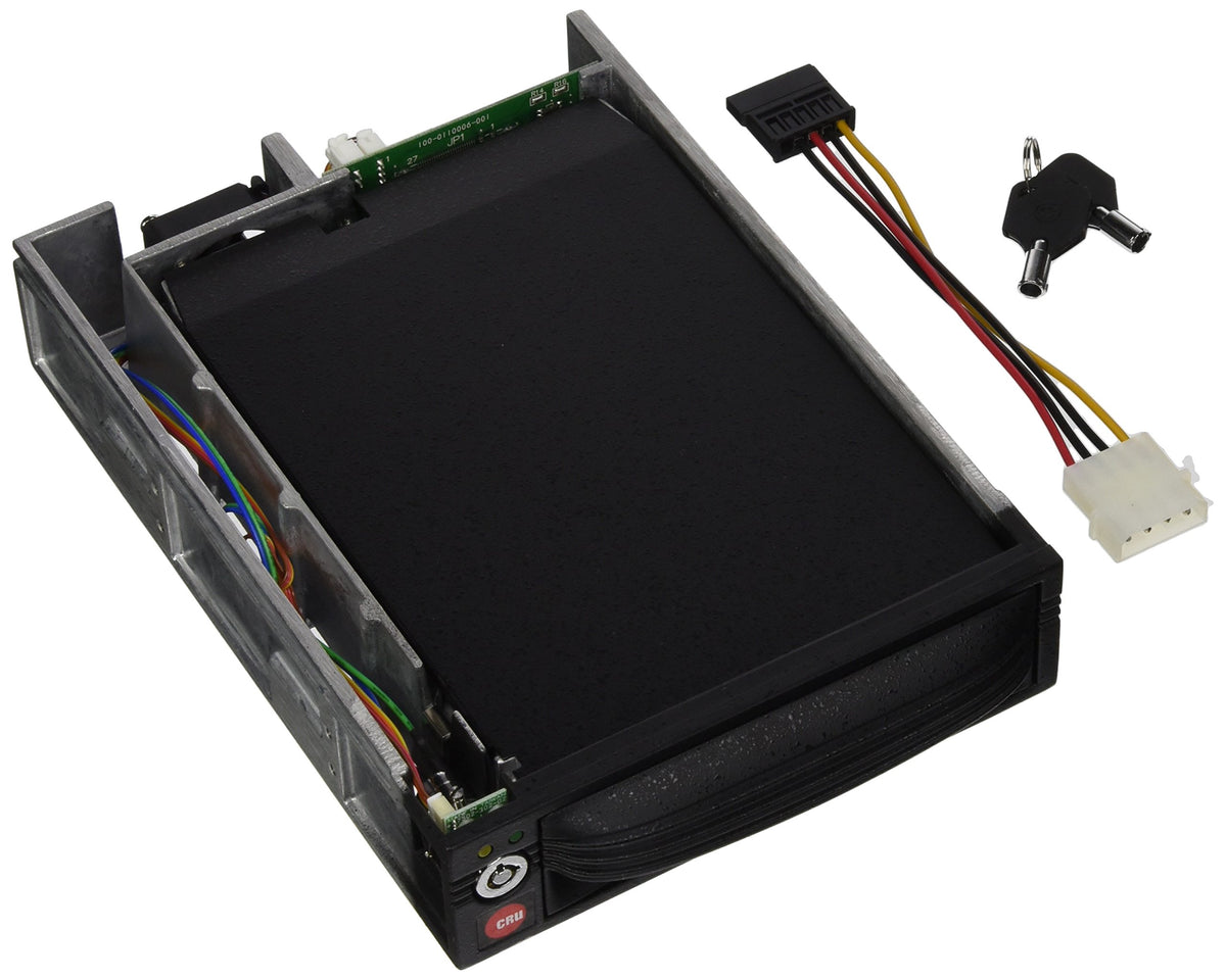 CRU-Wiebetech 8440-6502-0500 DataPort 10, Storage Mobile Rack, Black